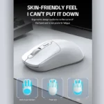 Warvank X8 Wireless Gaming Mouse 500mAh TYPE-C Rechargeable Office Mouse Suitable for Laptop Desktop Computers 3