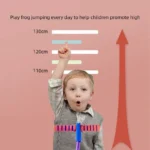 Kids Grow Taller Balance Toy Frog Jumping Sports Outdoor Exercise Equipment Fitness Bouncing Sound for Children Education Toys 5