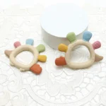 Baby Dinosaur Silicone Teething Toys BPA Free Easy to Grip Infant Care Teether Chewing Toy for Newborn Gift Babies Accessory 2
