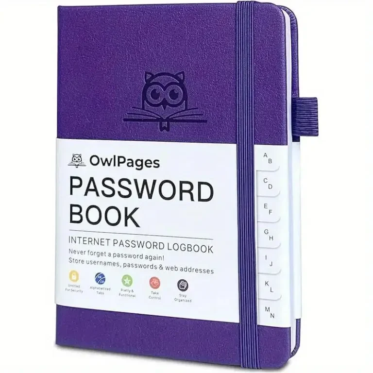 Password Book with Alphabetical tabs. Hardcover Password Keeper Notebooks,Password Logbook Journal,Address Organizer Pocket Size 1
