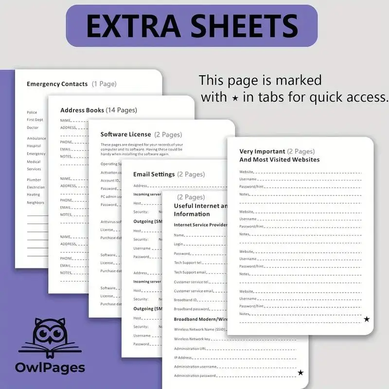 Password Book with Alphabetical tabs. Hardcover Password Keeper Notebooks,Password Logbook Journal,Address Organizer Pocket Size 2