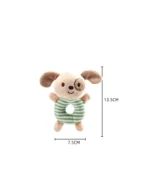 New Baby Rattle Toys Cartoon Animals Plush Infant Hand Ring Bed Toys for Newborn 0-24 Months Toddler Early Educational Toy 4