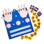 Toddler Montessori Toys Felt Finger Numbers Math Toy Children Counting Early Education Learning Game For Kids Intelligence 5