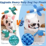 Cat Dog Toys for Aggressive Chewers Cats Dogs,Chew Squeak Toy Cats Dogs Interactive Plush Doll Pet Products 3