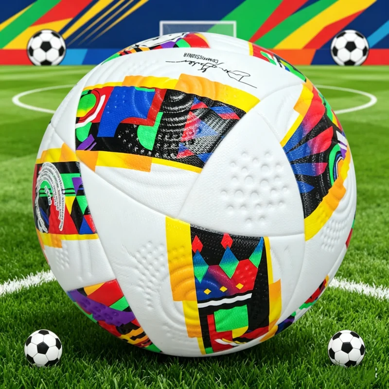 Soccer Ball Professional Outdoors Sports Match Balls High Quality PU Material Training Seamless Football Standard Size 5 Size 4 1