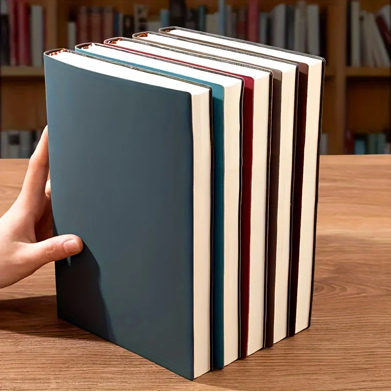 A5 Soft Leather Notebook With 120 Inner Pages, Waterproof Cover And Comfortable Touch 1