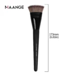 MAANGE Single Flat Round Tube Flat Head Foundation Brush With Box Powder Blush Concealer Makeup Brush Skin-friendly Makeup Tool 6