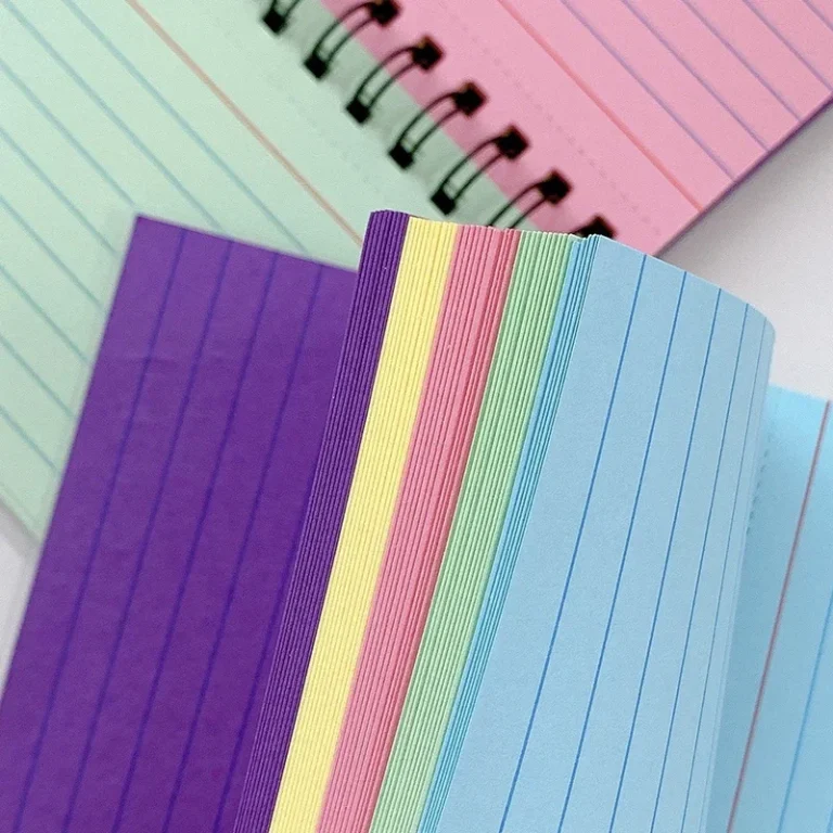 Tearable Spiral Notebook – 1PC Horizontal Line Journal, Office Diary, Writing Notepad, Stationery Supplies 2