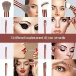 Makeup Brush Set Soft Fluffy Professiona Cosmetic Foundation Powder Eyeshadow Kabuki Blending Make Up Brush Beauty Tool Makeup 5