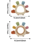 Baby Dinosaur Silicone Teething Toys BPA Free Easy to Grip Infant Care Teether Chewing Toy for Newborn Gift Babies Accessory 3