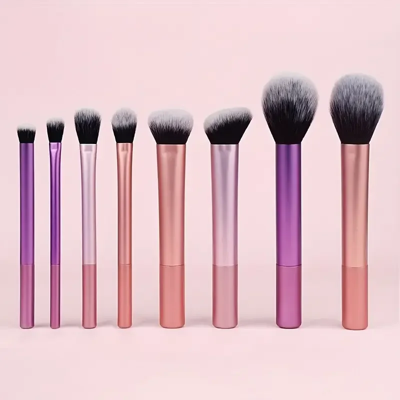 8pcs Makeup Brush Kit Soft Synthetic Hair Make Up Brushes Foundation Blush Eyeshadow Cosmetic Makeup Tools 1