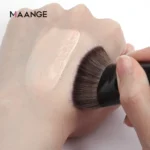 MAANGE Single Flat Round Tube Flat Head Foundation Brush With Box Powder Blush Concealer Makeup Brush Skin-friendly Makeup Tool 5