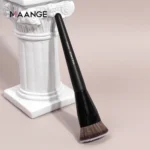 MAANGE Single Flat Round Tube Flat Head Foundation Brush With Box Powder Blush Concealer Makeup Brush Skin-friendly Makeup Tool 2