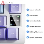 AJAZZ AK820 / AK820Pro Gaming Mechanical Keyboard 75% 82 Keys Wired Single Mode/Bluetooth Wireless Gamer Keyboard for Laptop PC 6